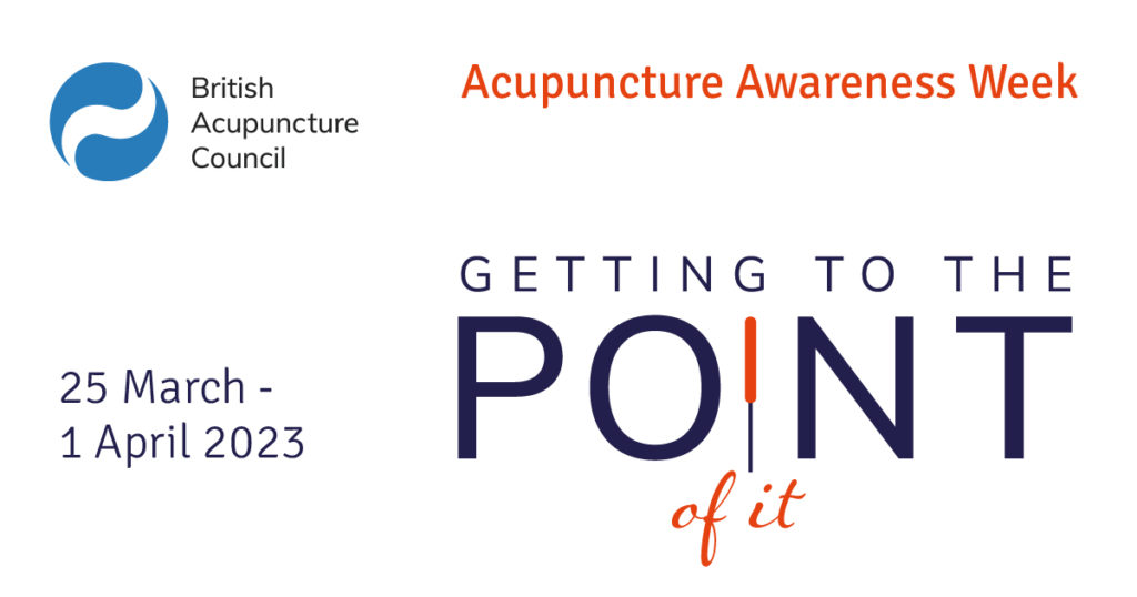 Acupuncture Awareness Week 2023